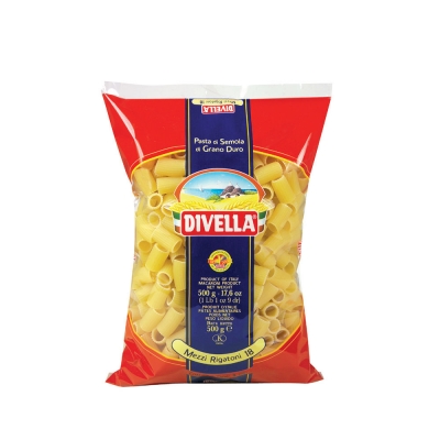 Divella Mezzi Rigatoni No.18 500g (pasta-di-semola-mezzi-rigatoni_1.jpeg)