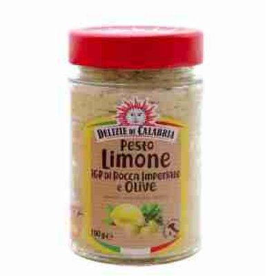 Delizie di Calabria Pesto Limone Ricotta e Olive 190g (pestolimonerimpeoliveddicalabria190gr.jpg)