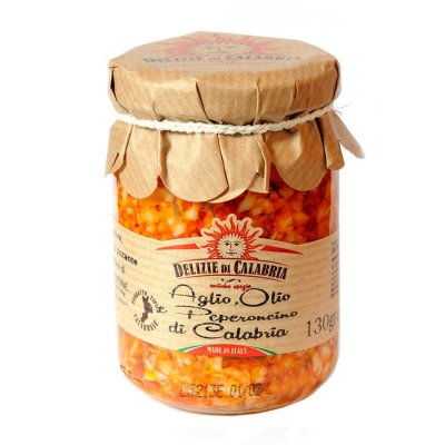 Delizie di Calabria Pesto Aglio, Olio e Peperoncino 130g (aglio-olio-e-peperoncino-calabrese-130-gr.jpg)