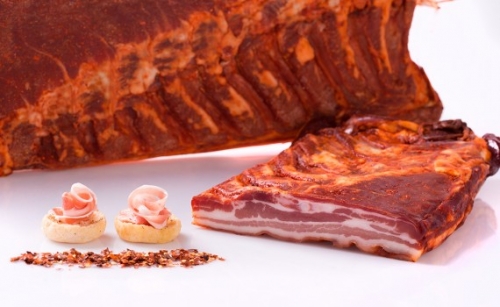 Salumi del Castello Pancetta tesa Piccante - Gastro (PANCETTA_TESA.jpeg)