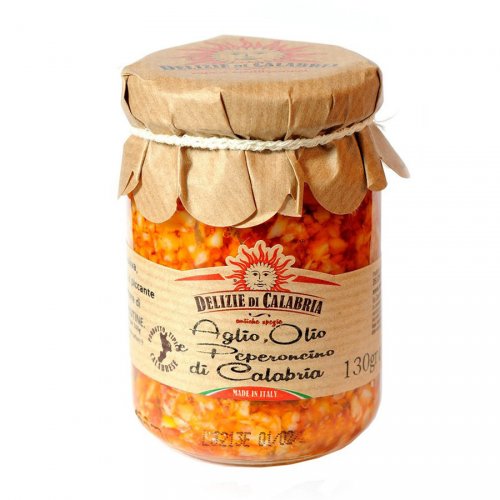 Delizie di Calabria Pesto Aglio, Olio e Peperoncino 130g (aglio-olio-e-peperoncino-calabrese-130-gr.jpg)